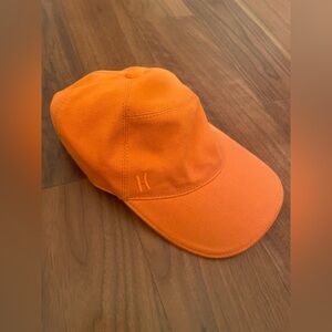 Hermes Orange Canvas Hat